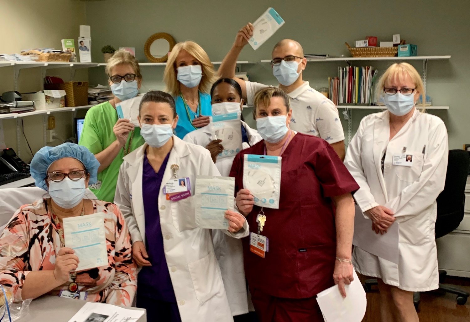 Five Towns Kiwanis, Hewlett Harbor village donate supplies Herald